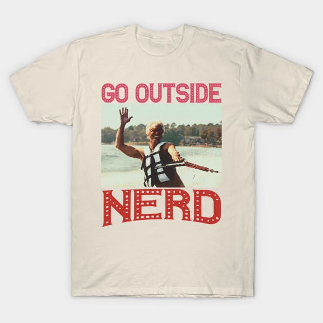 Go Outside Nerd Baby Billy T-Shirt by Dont.panic